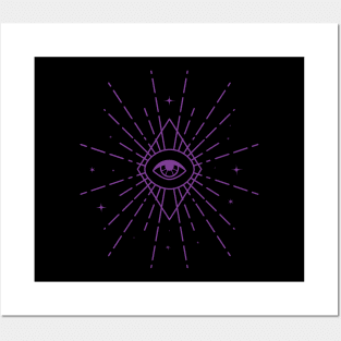 Third eye Posters and Art